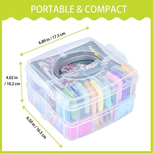 Polymer Clay Starter Kit,50 Colors Baking Plasticine Modeling Clay DIY Craft Oven Bake Clay with Storage Box,Sculpting Tools & Tutorial Book,Birthday Christmas Gift for Kids Adults Beginners (0.74 Oz / Piece) 2 413D1ZyIO4L. AC