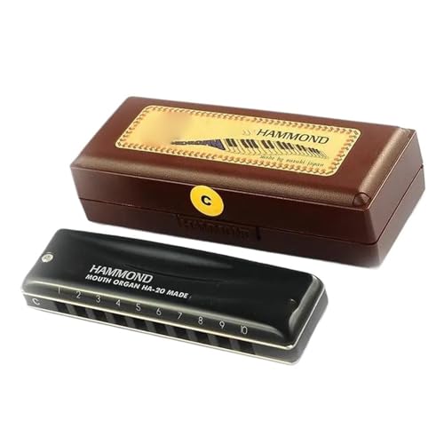 10穴ダイアトニックハーモニカ ブルースハープ Cキー(E)