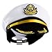 Yacht Captain Hat - Sailor Cap , Skipper Hat , Navy Marine Hat - Costume Accessories by Funny Party Hats