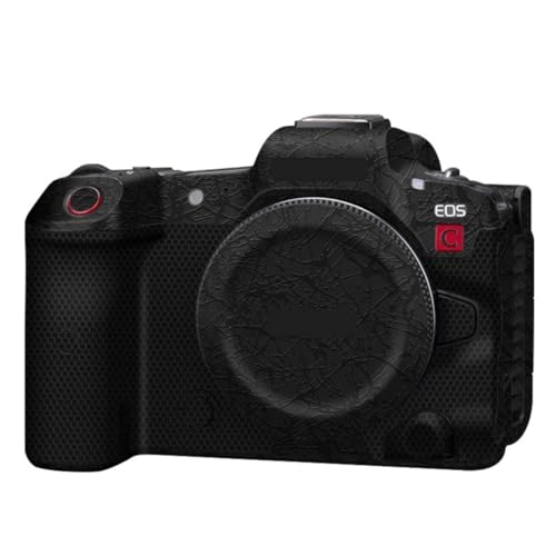Coque de protection Canon EOS R5 C autocollante et anti-rayures noire
