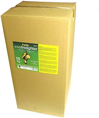 Feniks Feniks podpałka do ognia 10 kg ok. 800-1000 szt. do kominków, pieców, grilli i ognisk
