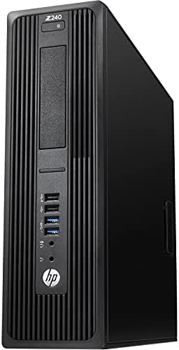 HP Z240 SFF Computer Premium Workstation Desktop PC, Intel Core i7-6700 3.40GHz Processor, | 32GB Ram, 1TB SSD | WiFi & Bluetooth, HDMI, Windows 10 Pro (Renewed)