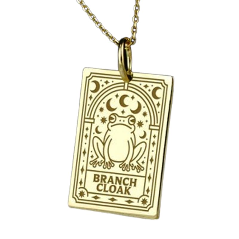 Collier pendentif gravé en argent 925 doré LKBEADS artisanat d'art d'exception