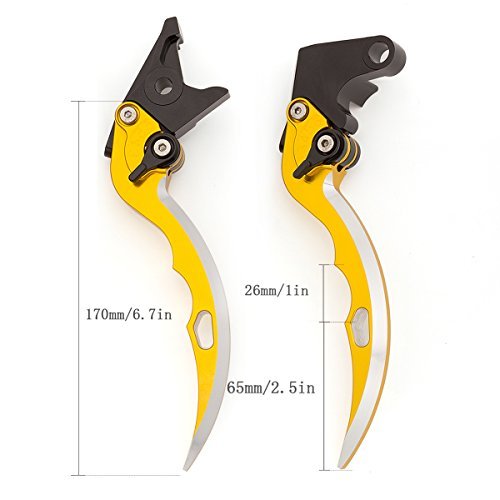 FXCNC Racing Freno Ajustable Embrague Palancas para RC8 / R 09-16,1290 Super DK R/GT 14-18,990 SuperDK 05-12,690 DK 08-11