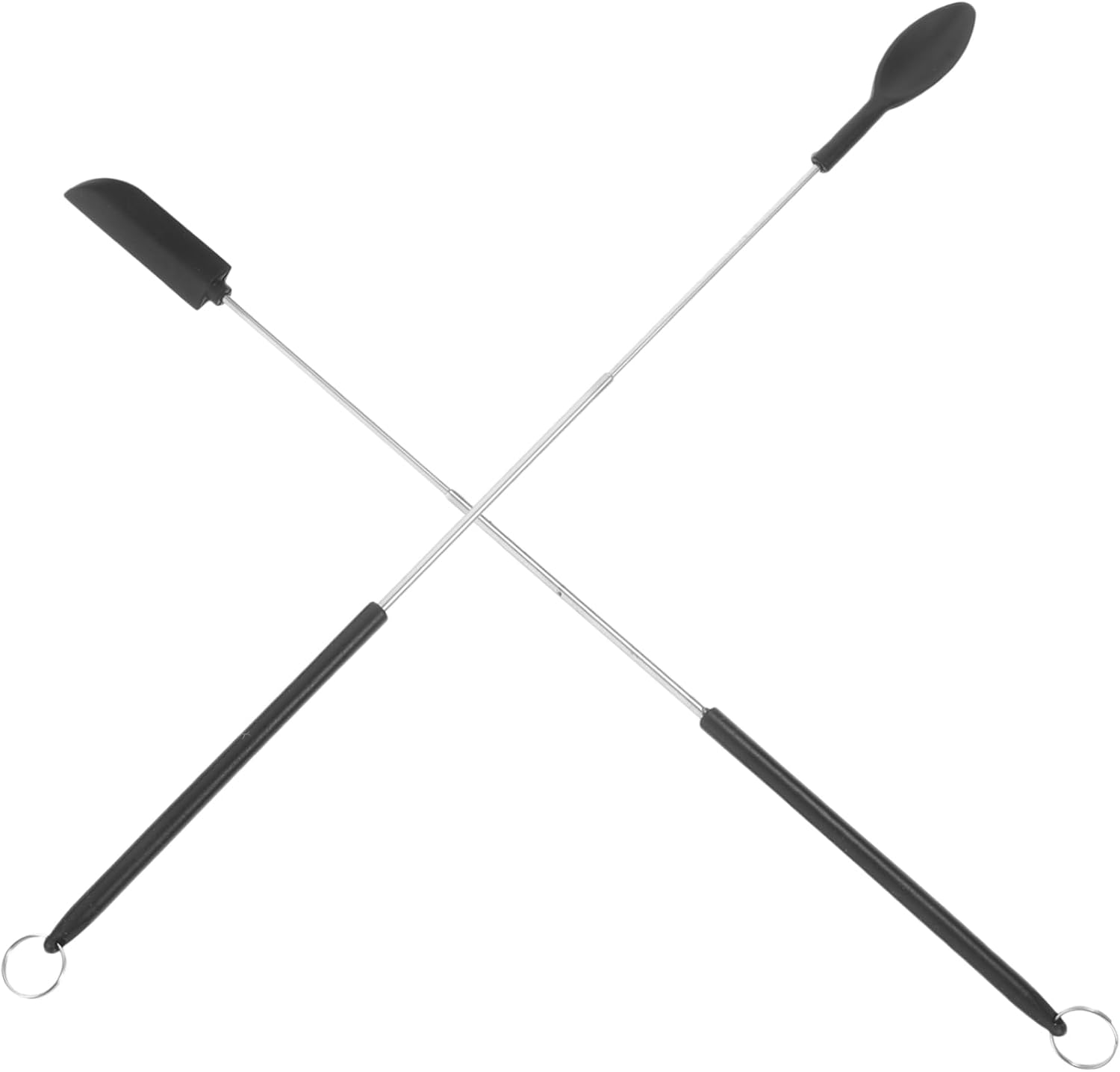 Telescopic Silicone Spatula Set Mini Extendable Scrapers for Baking and Cooking Lightweight and Kitchen Tools for Easy Spreading and Cake Decorating