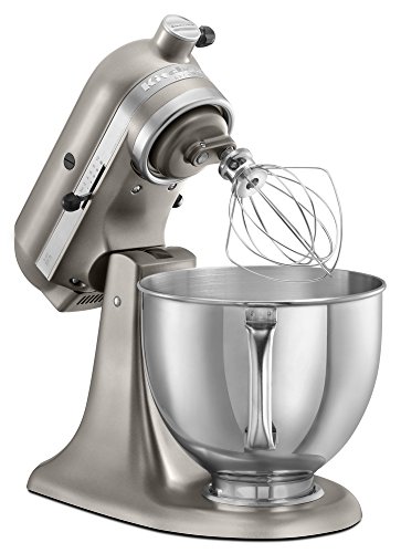 Image of KitchenAid KSM150PSACS 5-Qt. Architect Series with Pouring Shield - Cocoa Silver