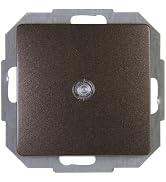 Presa Elettrica Kopp Con Messa A Terra, Stile Parigino, Argento, 16A, Con Coperchio E Protezione Contatti, IP20
