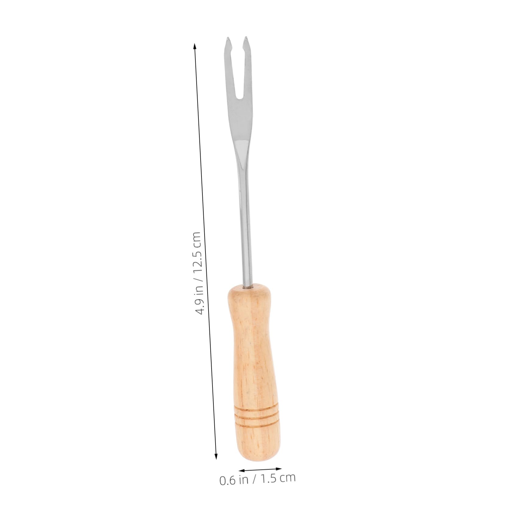 LABRIMP 6pcs Chocolate Fork Foundue Blending Fork Fondue Forks DIY Fork Set Appetizer Cheese Fondue Set Fondue Forks Stainless Dipping Fork Fondue Set