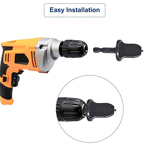 Seonfook 5Pcs Swaging Tool Drill Bit Set Copper Pipe Flaring Tools With 1/4'' 3/8'' 1/2'' 5/8'' 3/4'' Bits Multifunction Tube Expander Portable Drill Bit Repairing Kit 1/4-Inch Hex Shank Hvac Tool #TOP3