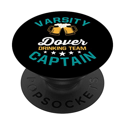 Dover Beber Team Captain New Hampshire Beer Lover NH PopSockets PopGrip Intercambiable