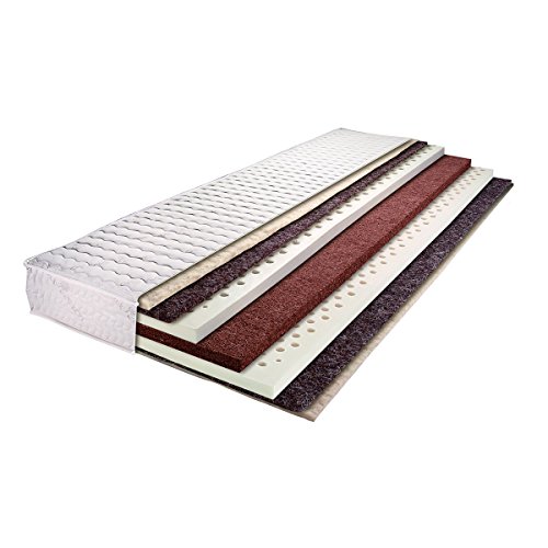 Matelas Latex Naturel + Laine + Crin + Coco-180X190