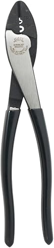 Miniatura 6 de Klein Tools Herramienta de corteprensado 1006, fabricada en Estados Unidos, engarza terminales y conectores sin soldadura de 10 a 22 AWG, con