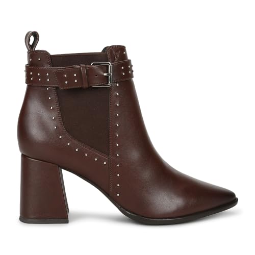 Image of YOHO Women Comfortable Boots Collection | Extra Cushioned Foot Bed And Skin Friendly Ankle Boot With Heels | Trendy, Stylish, Casual Boots | Winter, Snow And Holiday Outings