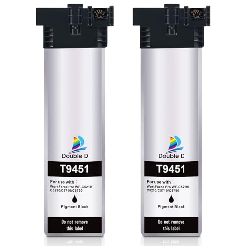 Cartouches d'encre T9451 Epson noir compatibles Workforce Pro WF-C5710