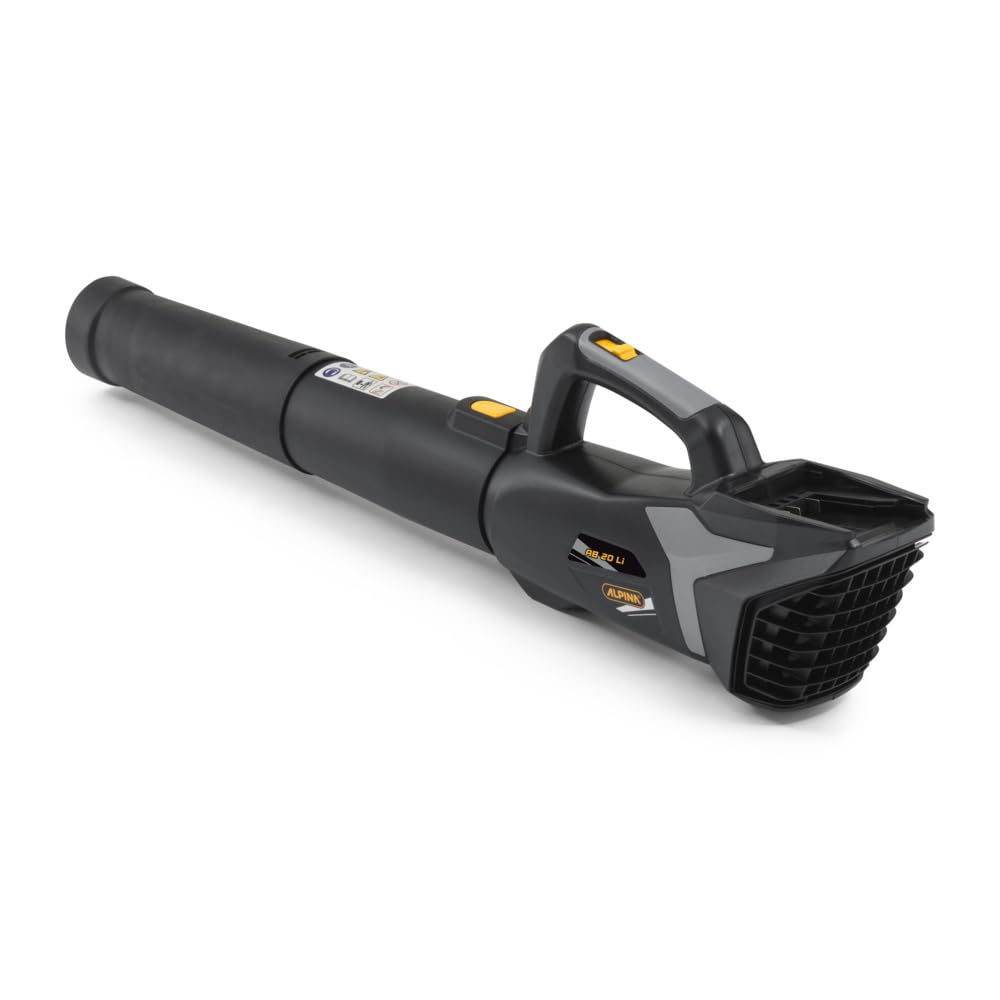 Alpina AB 20 Li Kit Soffiatore a Batteria, 20 V, Velocità Aria 32 m/s – Ultraleggero, Batteria e Caricab. Inclusi – Per Giardino