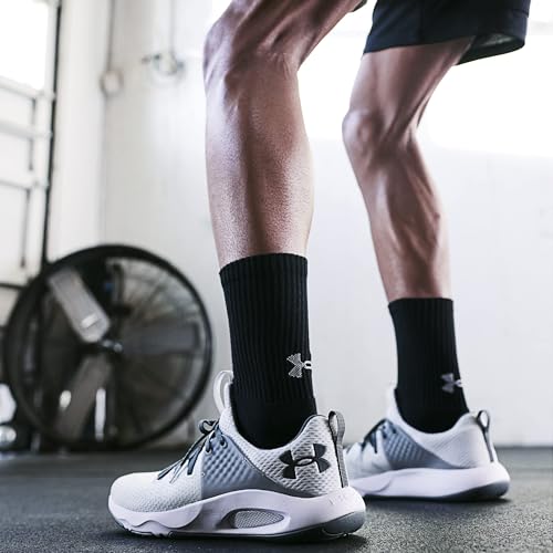Image of Under Armour Unisex Adult Training Cotton Crew Socks (Multipairs)