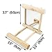 Bird Mirror Bird Swing, Parrot Cage Toys,Swing Hanging Play with Mirror for Macaw African Greys Parakeet Cockatoo Cockatiel Conure Lovebirds Canaries by Old Tjikko，1 PC (3.7x3.5 x3.5inch)