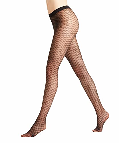 Preisvergleich Produktbild FALKE Damen Old-fashioned Strumpfhose, schwarz (black 3009), L