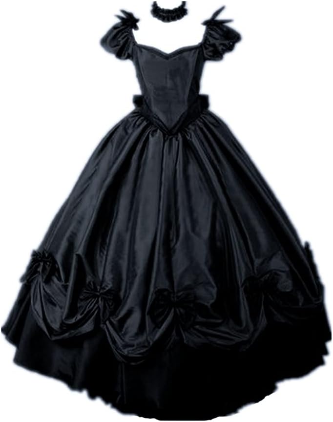 HS-LK Women's Southern Belle Costumes Rococo Ball Gown Gothic Victorian Costume Dress