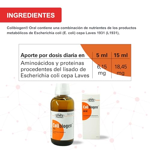 Margan Biotech 1 Oral 100ml. Colibiogen zum Einnehmen, 100 ml, durchsichtig, 3.38 FL Oz (Pack of 1)