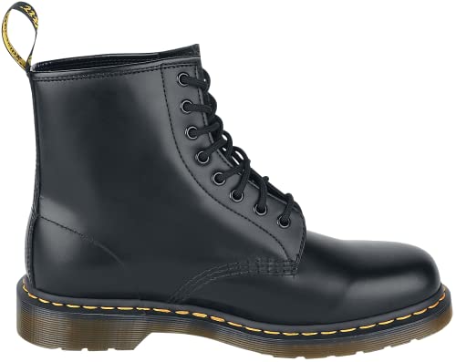 Image of Dr. Martens 1460 - Black Smooth Leather Core Lace-Up Boot in 6
