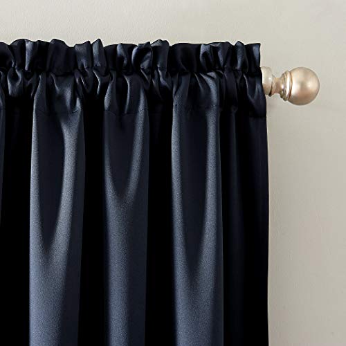 Rideau occultant bleu marine pour chambre et salon Sun Zero de 213 cm - 4