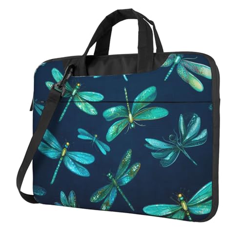 Maletín para laptop impermeable Dragonflies 13 pulg miniatura 1