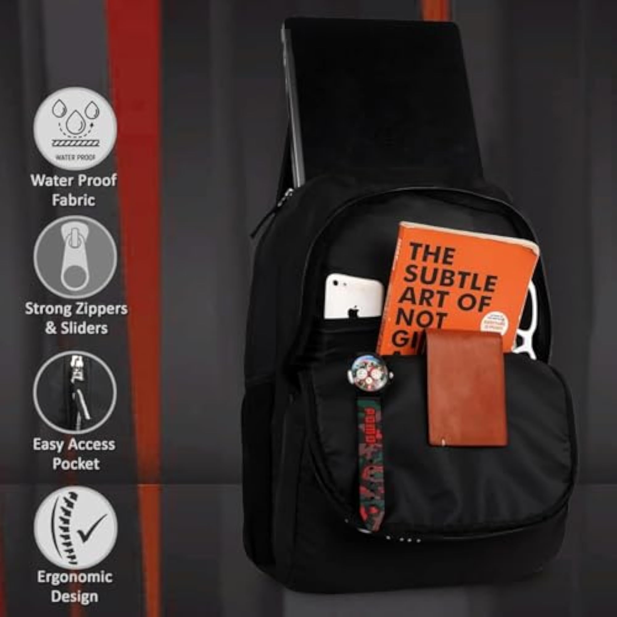 Backbencher Laptop Backpack for School and College