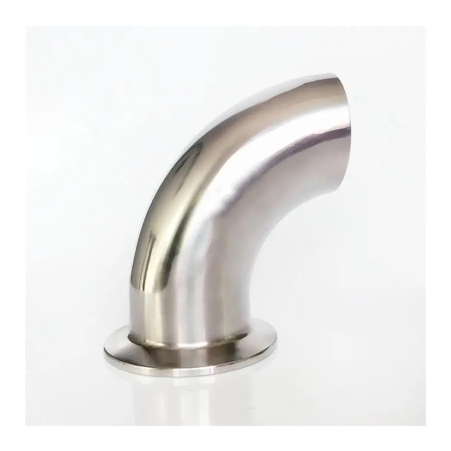 Coude 90 tri clamp 2 pouces en inox 316L pour brassage de bière artisanal