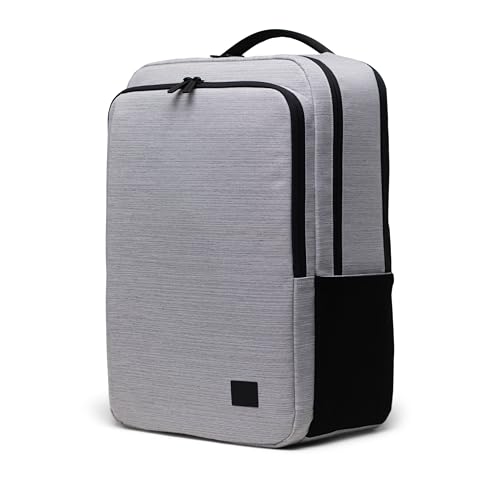Image of Herschel Kaslo Backpack Tech Light Grey Crosshatch Backpack - 30L
