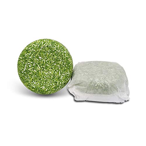 Solid Shampoo Bar And Conditioner Effect Hair Soap – 100% Organic Shampoo Bars For Hair With All Natural Plant Based Essential Oils And Zero Waste Biodegradable Packaging (Mint And Chamomile) #TOP4