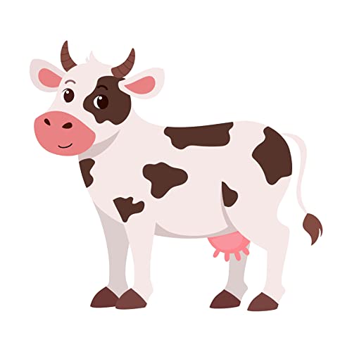 Image of Pretty UR Party Farm Party Theme Paper Cutouts for Birthday Parties, Barnyard Party Supplies decor, Farm Animals Birthday Party Decoration Cut-Outs - Multicolour (10 pcs)