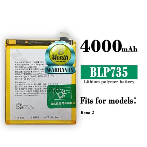 Image of Original BLP735 Battery for Oppo Reno 2 CPH1907 Battery with 6 Month Warranty**** (B270)