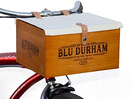 Blu Durham Wine Crate Front Bike Basket