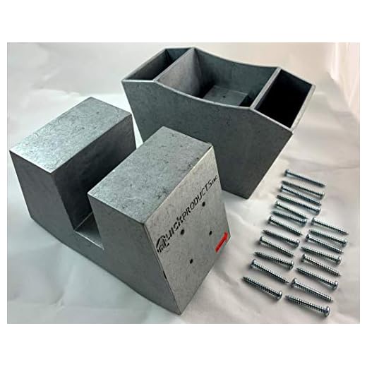 QuickProduct Heavy Duty Aluminum Alloy Sawhorse Brackets 2" x 4" - 1 Pair