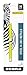 Zebra H-301 Stainless Steel Highlighter HL-Refill, Yellow Ink, 2-Count