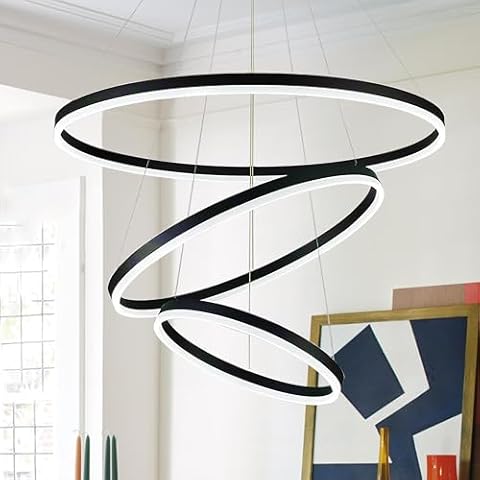 sheinhot LED Circle Chandelier Cover