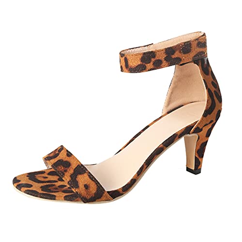 Wlabe? Sandale Femme Cuir Escarpins Femme Talon Haut Bout Ouvert Chaussure Femme Compensé Talon Noir Chaussures Femme Compensées Ete Mules Femme Compensees Compensé Casual Talon(40)