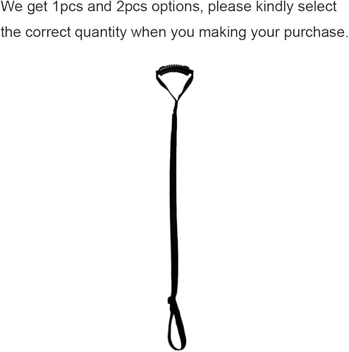 Miniatura 3 de Correa de asistencia para kayak ajustable de 34 a 54 pulgadas, asas de arrastre de canoa, cuerda de tracción para bote, accesorios de arrastre para