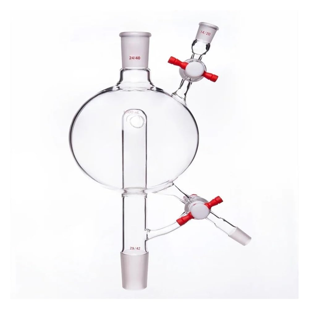 Capacidad de destilación disolventes: 500 ml, 1000, vidrio borosilicato S24 Equipamiento de laboratorio