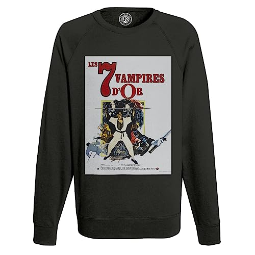 Sweat Homme Les 7 Vampires d'or pour Vos Soirées Ciné Rétro