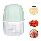 Cortador de cebolla eléctrico de 250 ml picadora eléctrica multipicadora de verduras cortador de cebolla cortador de alimentos accesorios de cocina para cebolla verduras, frutas, nueces