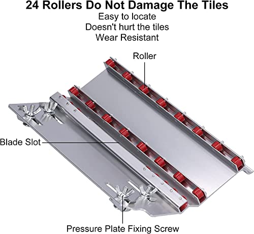 Image of HiFam 45 Degree Angle Cutting Frame| Tile Chamfering Tool for Cutting Ceramic Stone, Marble, Granite, Tiles and Wood Cutter | Aluminum Alloy Chamfer Tile Cutter |