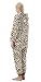 Pijama Onesie Adultos Mujer Cosplay Animal Disfraces Sleepwear Leopardo M