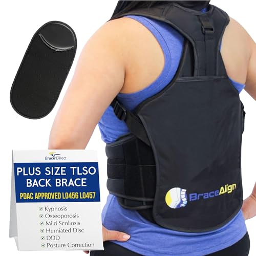 TLSO Back Brace for Scoliosis Kyphosis Post Op Recovery