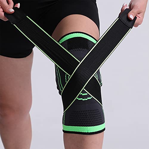 GvvcH 1 paar sport kniesteun voor mannen en vrouwen onder druk elastische kniebrace ondersteuning fitness basketbal… - Image 7