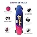 Electric Skateboards, Longboard with Remote, 22MPH Top Speed 4 Speed Adjustment 16Miles Range, 8 Layer Maple Deck, Easy Carry Handle, Electric Longboard for Teens Adults Beginners Experts