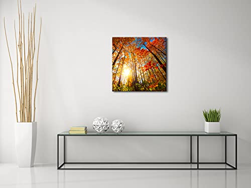 Pyradecor Large Canvas Prints Wall Art Last Hint Of Sunset Pictures Paintings For Living Room Bedroom Home Decorations Modern Stretched And Framed Nature Landscape Artwork #TOP2