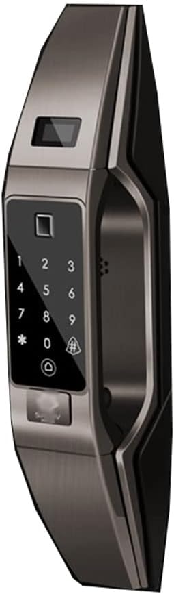 Smart Electronic Lock Fingerprint Door Lock Security Smart Digital Password Biometric Lock is Suitable for Home Office Hotel with APP (Color : B, Size : 80 * 380m) (C 80 * 380m)