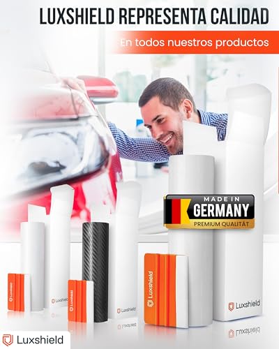 Película protectora de pintura para bicicleta Luxshield transparente 30x200cm 7
